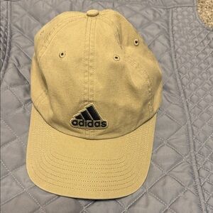 Adidas Beige Cap with Black Logo